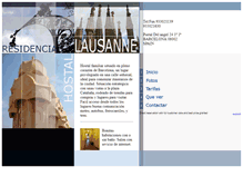 Tablet Screenshot of hostallausanne.es